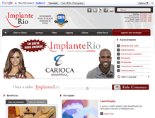 Tablet Screenshot of implanterio.com